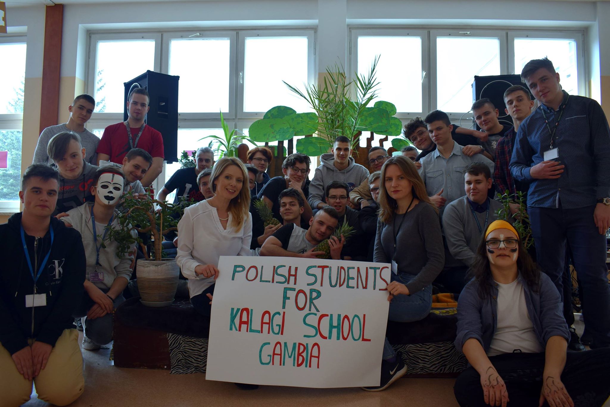 Zespół Szkół Elektronicznych w Bydgoszczy Dzień Afryki w ZSE